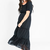 Serena Eyelet Maxi Dress