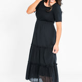 Serena Eyelet Maxi Dress