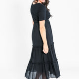 Serena Eyelet Maxi Dress