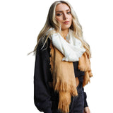 Silky Wool Ombre Scarf