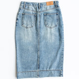 Skylar Button Front Midi Skirt