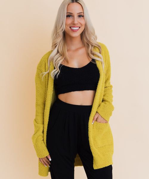 Snuggle Chic Boucle Bliss Cardigan