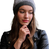 Soft Furry Pom Knit Beanie