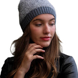 Soft Furry Pom Knit Beanie