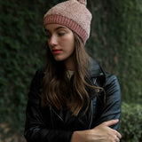 Soft Furry Pom Knit Beanie