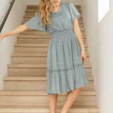 Sophie Floral Midi Dress