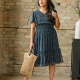Sophie Floral Midi Dress