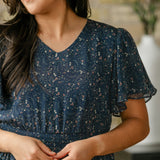 Sophie Floral Midi Dress