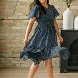 Sophie Floral Midi Dress