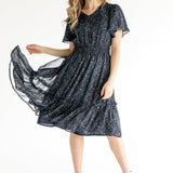 Sophie Floral Midi Dress