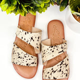 Spirited Sandals in Black and White