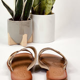 Spirited Dual Strap Slide in Leopard