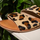 Spirited Dual Strap Slide in Leopard