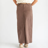 Stella Denim Maxi Skirt
