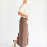 Stella Denim Maxi Skirt