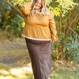 Stella Denim Maxi Skirt