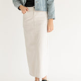 Stella Cloud Denim Maxi Skirt