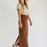 Stella Denim Maxi Skirt