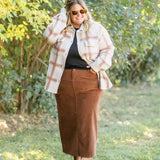 Stella Denim Maxi Skirt