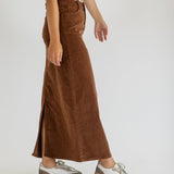 Stella Denim Maxi Skirt