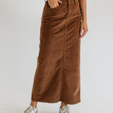 Stella Denim Maxi Skirt