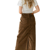 Stella Maxi Corduroy Skirt