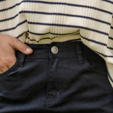 Stella Navy Maxi Denim Skirt
