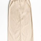 Stella Simply Taupe Denim Maxi Skirt