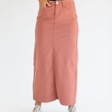 Stella Denim Maxi Skirt