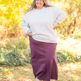 Stella Denim Maxi Skirt