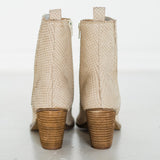 Taris Ankle Boot in Cream