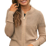 Tate Crochet Open Knit Cardigan