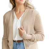 Tate Crochet Open Knit Cardigan