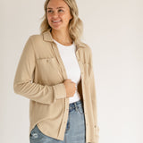 Taylor Ultra Soft Button Front Shirt