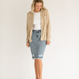 Taylor Ultra Soft Button Front Shirt
