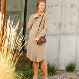 Teagan Ultra Soft Shirt Dress