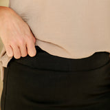 Wanda Classic Pencil Midi Skirt