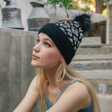 Wild Leopard Knit Beanie