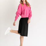 Winnie Sweatshirt Skirt - FINAL SALE