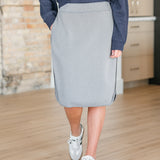 Winnie Sweatshirt Skirt - FINAL SALE