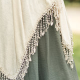 Winslet Tasseled Sleeveless Cardigan - FINAL SALE
