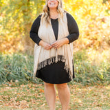 Winslet Tasseled Sleeveless Cardigan - FINAL SALE
