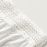 Women's White Half Slip