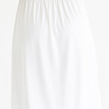 Women's White Half Slip